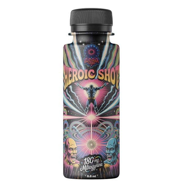 THE HEROIC SHOT - 180MG MITRAGYNINA